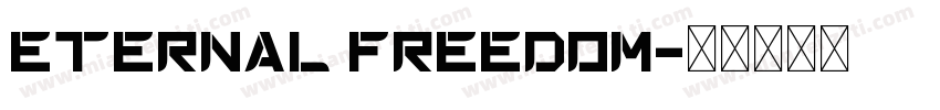 Eternal freedom字体转换